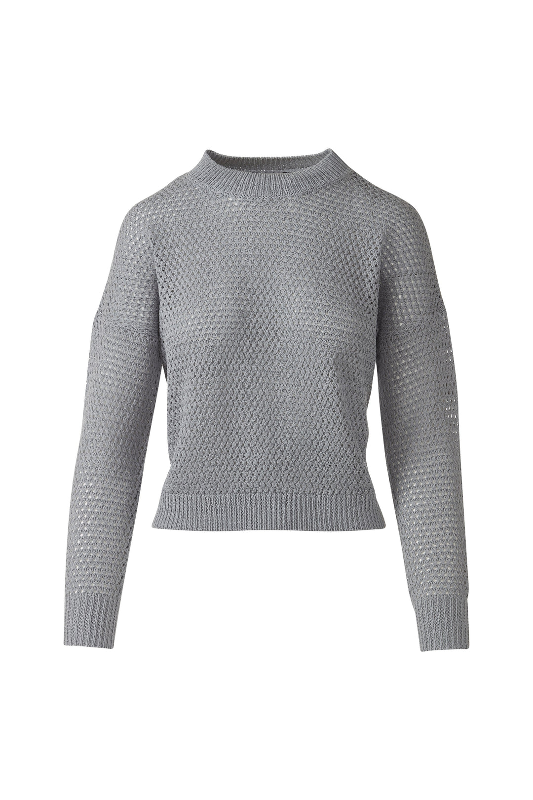 Kinross Basketweave Crew Sweater available at Barbara Katz