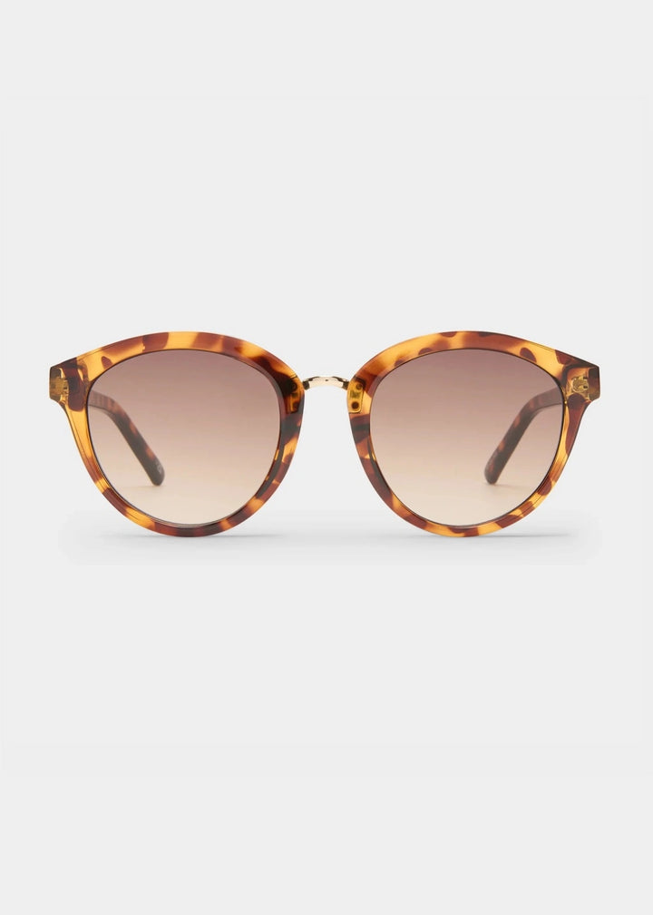 Le Specs Influx Sunglasses in Cola Tort LSP2552128 available at Barbara Katz