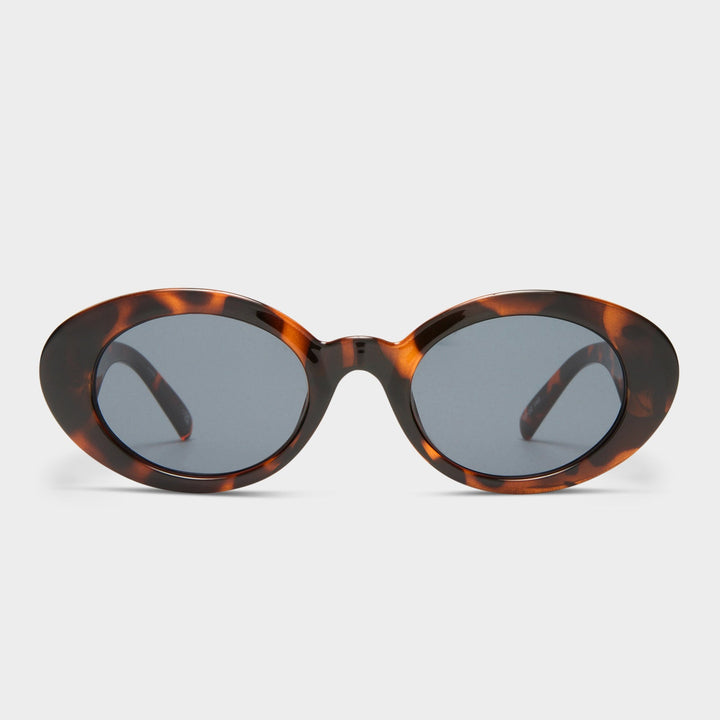 Le Specs Nouveau Vie Sunglasses in Dark Tort available at Barbara Katz