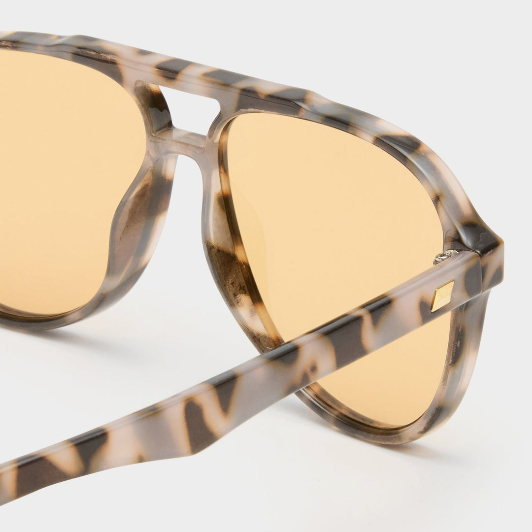 Le Specs Tragic Magic Sunglasses in Cookie Tort available at Barbara Katz