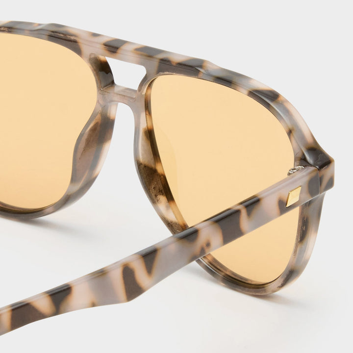 Le Specs Tragic Magic Sunglasses in Cookie Tort available at Barbara Katz
