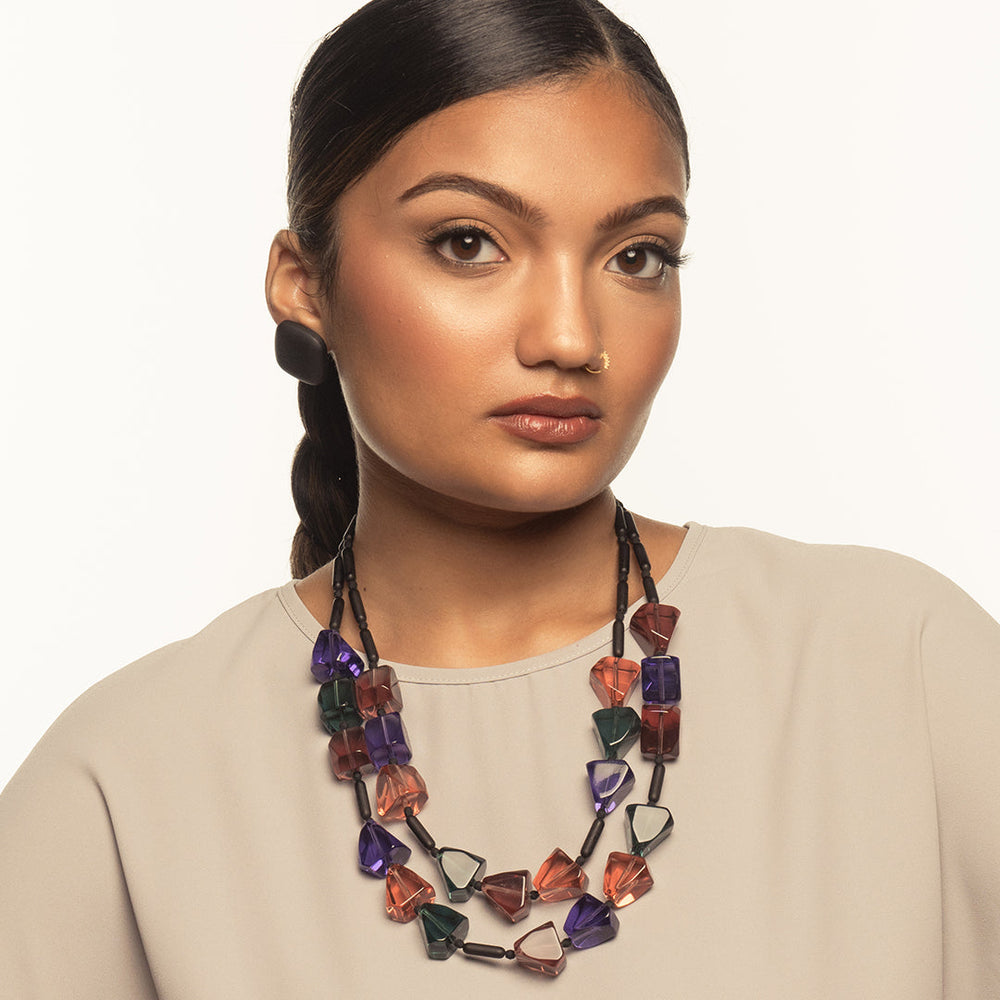 PONO Lina Necklace in Tourmaline available at Barbara Katz