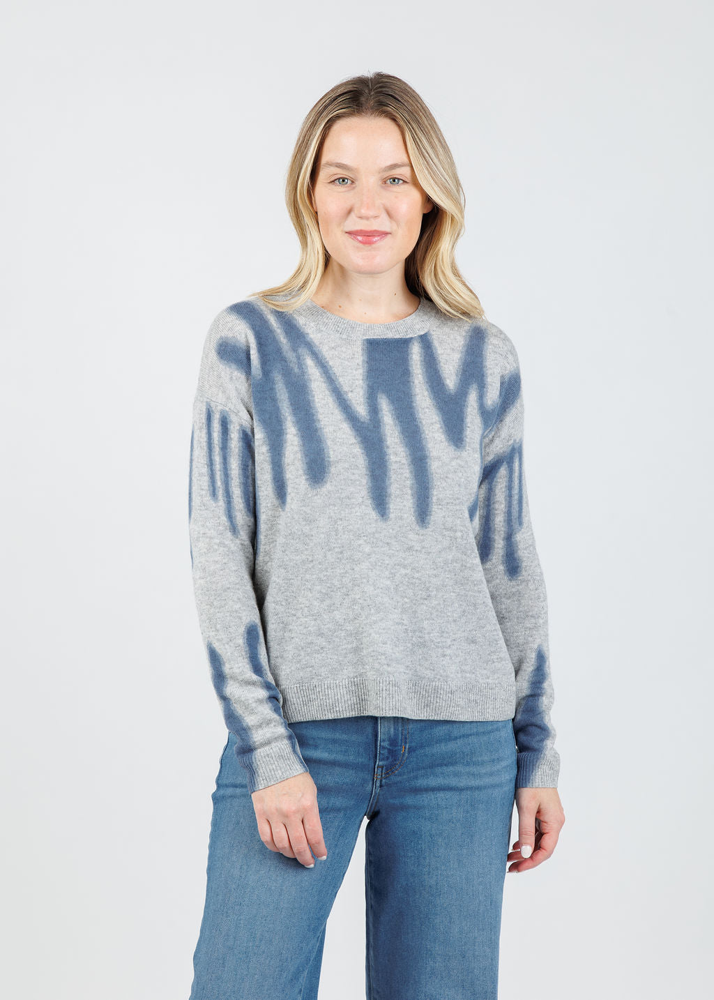 Lisa Todd Freeform Sweater in Stone available at Barbara Katz