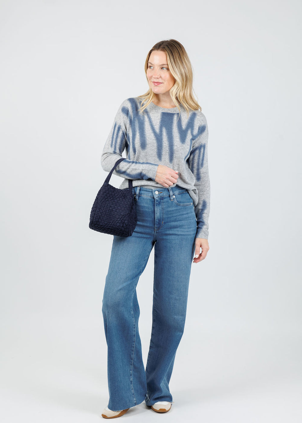 Lisa Todd Freeform Sweater in Stone available at Barbara Katz