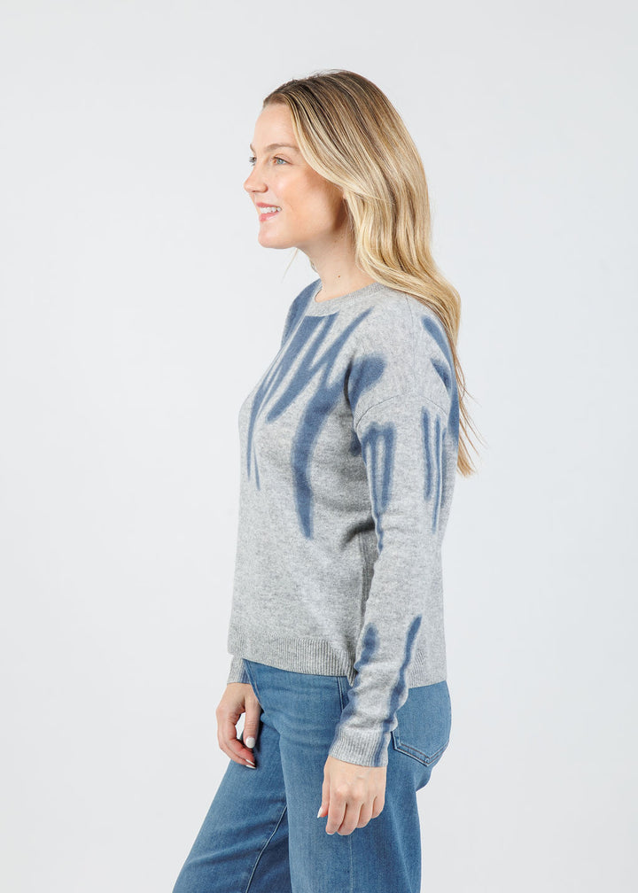 Lisa Todd Freeform Sweater in Stone available at Barbara Katz