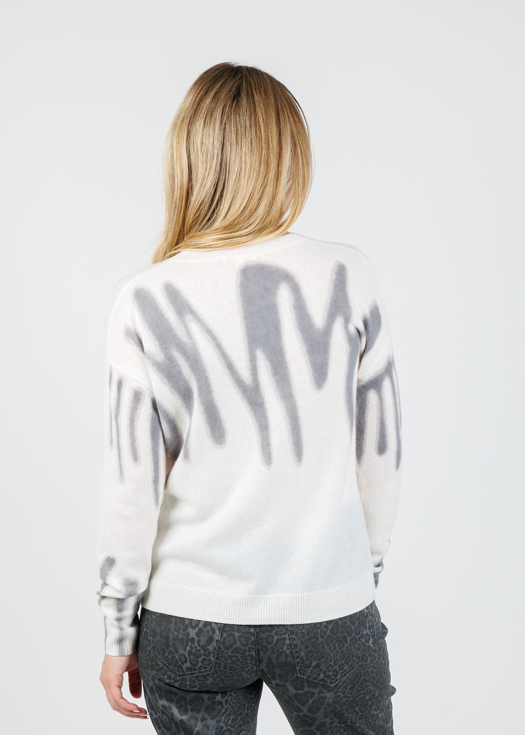 Lisa Todd Freeform Sweater in Winter White available at Barbara Katz
