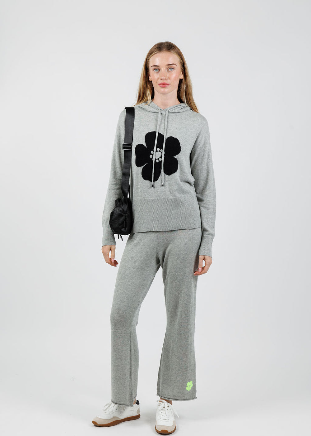 Lisa Todd Poppy Hoodie and Pants in Fog available at Barbara Katz