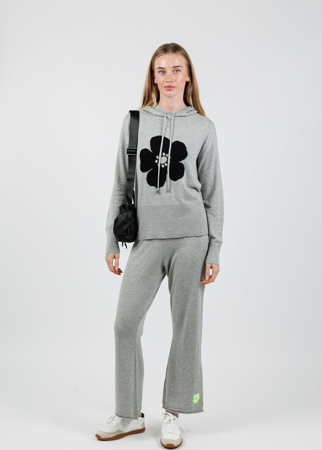 Lisa Todd Poppy Hoodie and Pants in Fog available at Barbara Katz