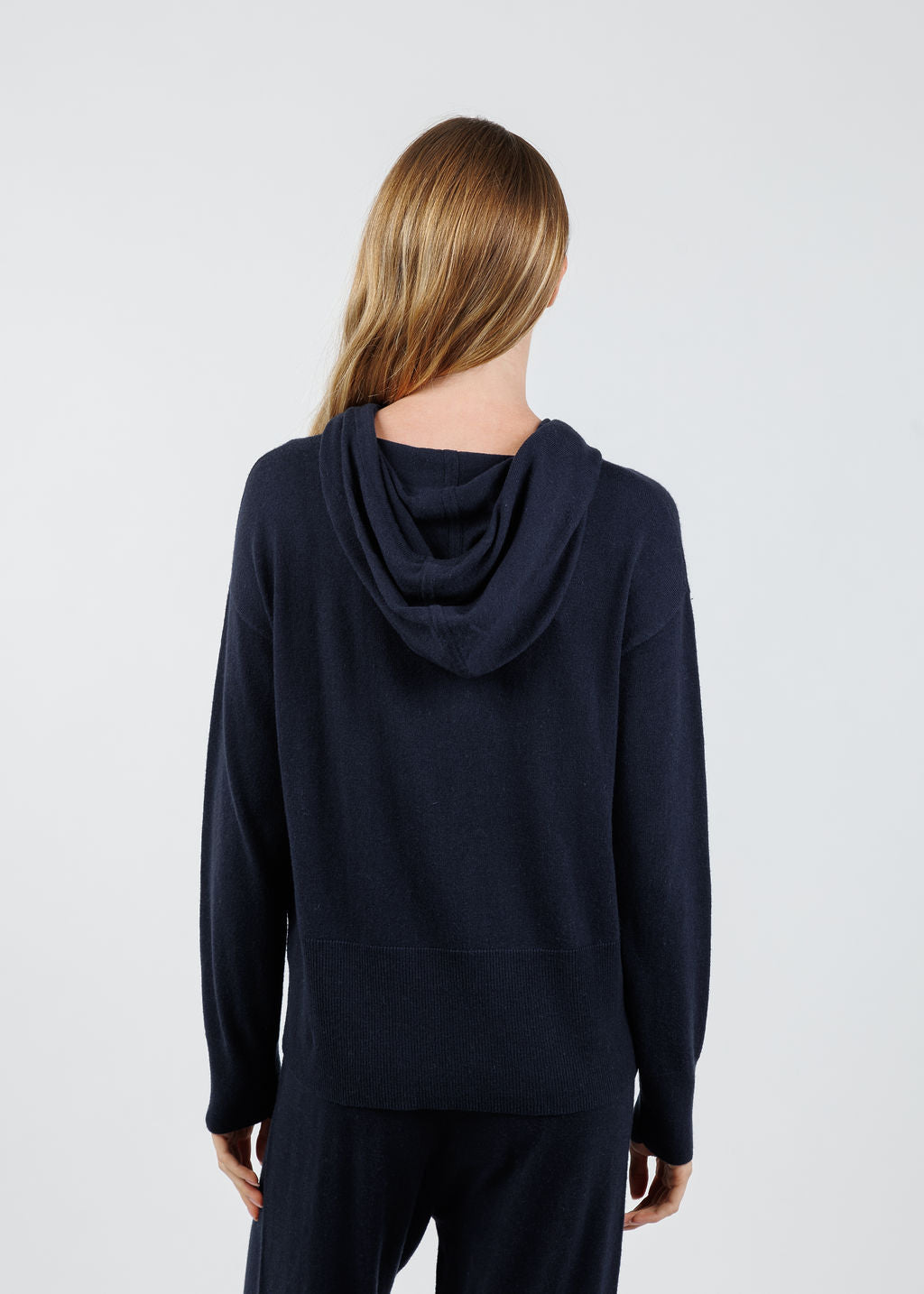 Lisa Todd Poppy Hoodie in Midnight available at Barbara Katz