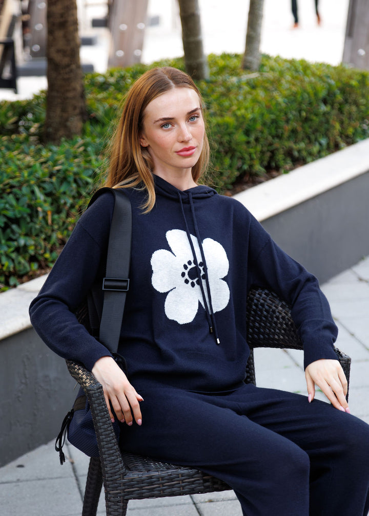 Lisa Todd Poppy Hoodie and Pants in Midnight available at Barbara Katz