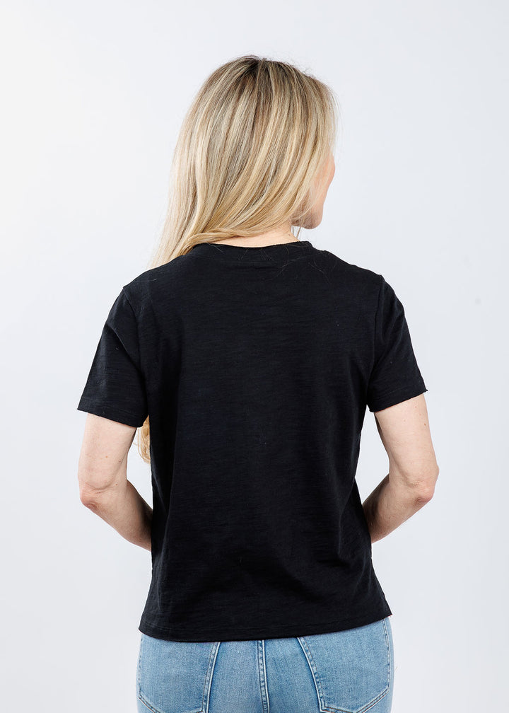 Lisa Todd Posy Posse Tee in Black available at Barbara Katz