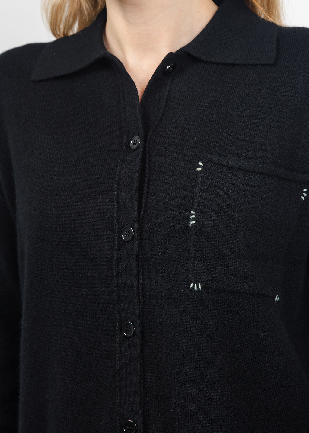 Lisa Todd The Big Shirt in Onyx available at Barbara Katz