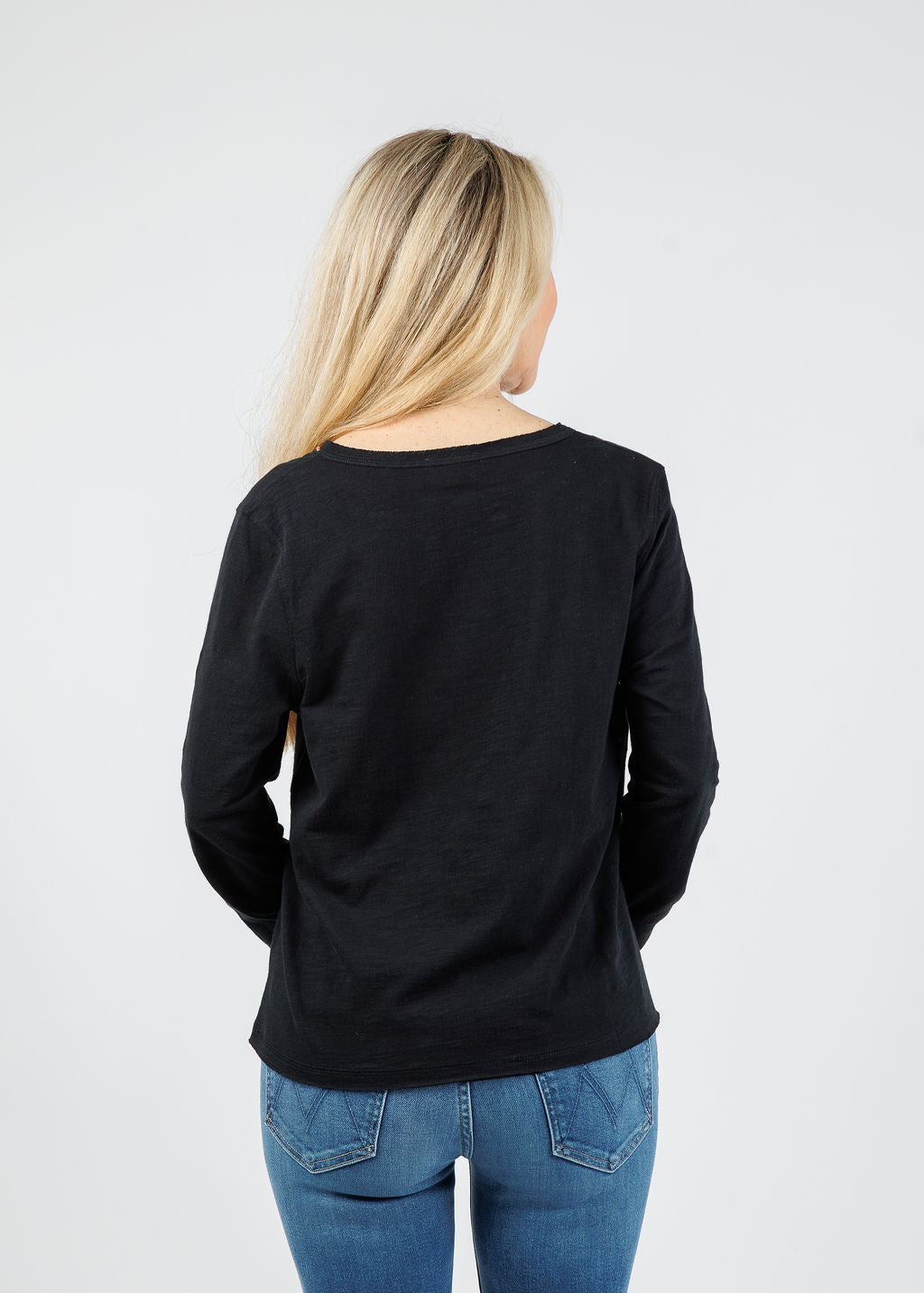 Lisa Todd XO Tee in Black available at Barbara Katz