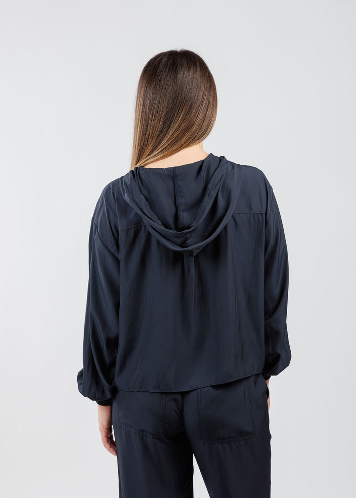 Astrid Hoodie Jacket With Pocket - Nightwatch
