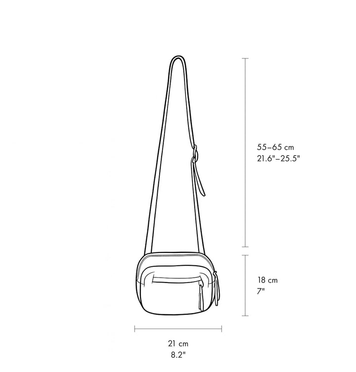 Daniella Lehavi Louise Mini Box Bag measurements