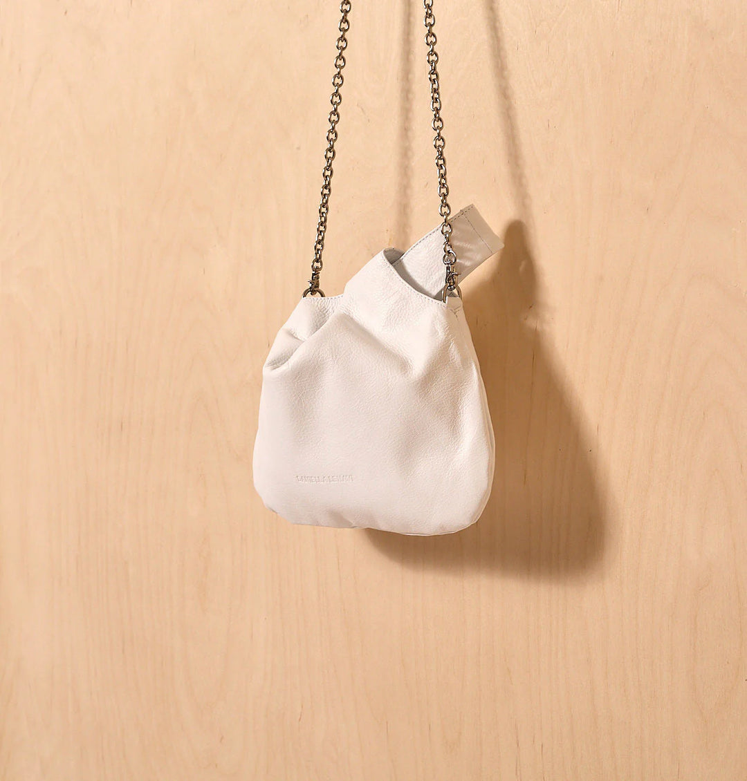 Daniella Lehavi Luna Crossbody Bag in White available at Barbara Katz