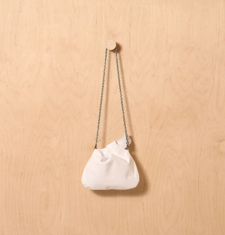Daniella Lehavi Luna Crossbody Bag in White available at Barbara Katz