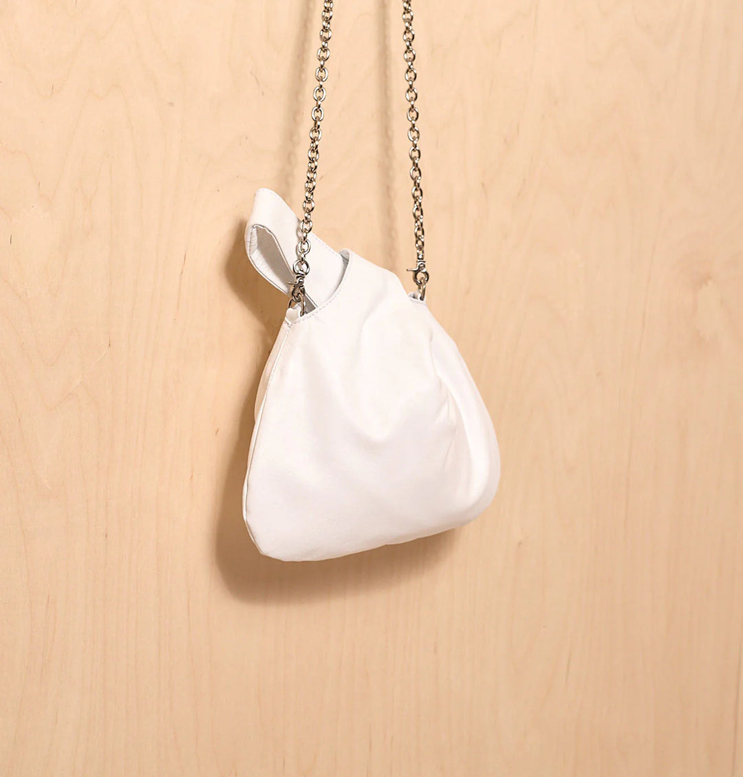 Daniella Lehavi Luna Crossbody Bag in White available at Barbara Katz