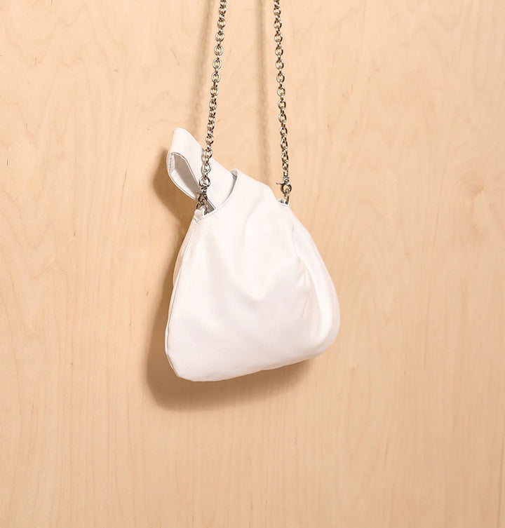 Daniella Lehavi Luna Crossbody Bag in White available at Barbara Katz