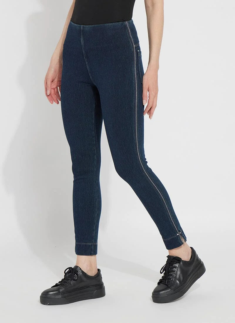 Toothpick Crop Denim Legging