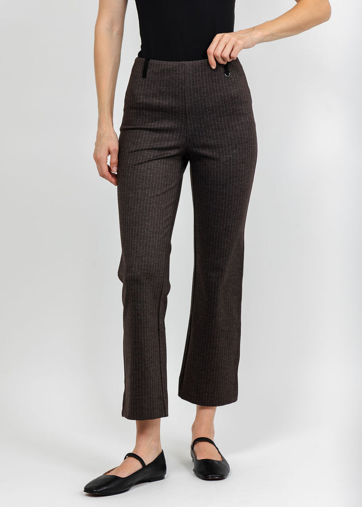 Lysse Baby Boot Ankle Pant - Hairline Stripe available at Barbara Katz