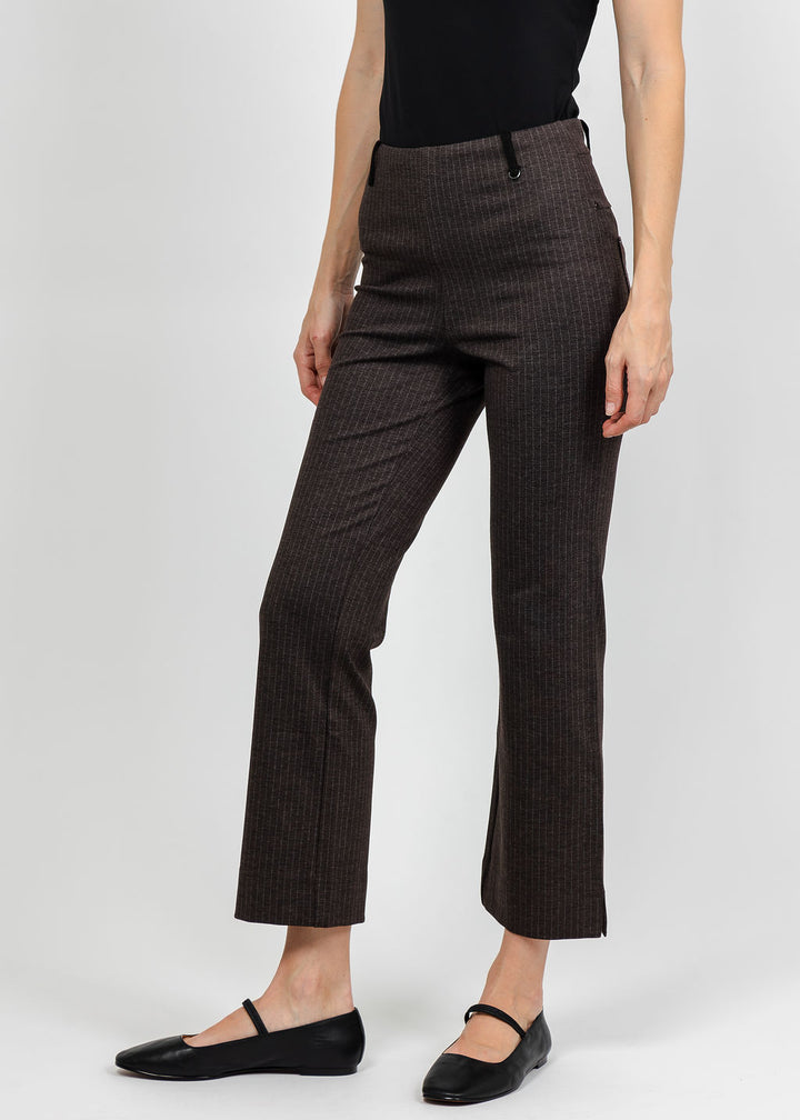 Lysse Baby Boot Ankle Pant - Hairline Stripe available at Barbara Katz