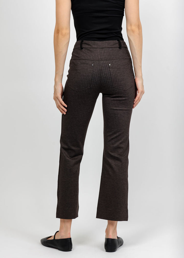 Lysse Baby Boot Ankle Pant - Hairline Stripe available at Barbara Katz