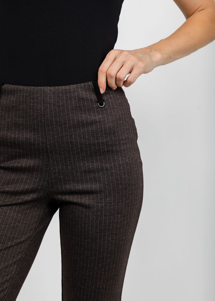 Lysse Baby Boot Ankle Pant - Hairline Stripe available at Barbara Katz