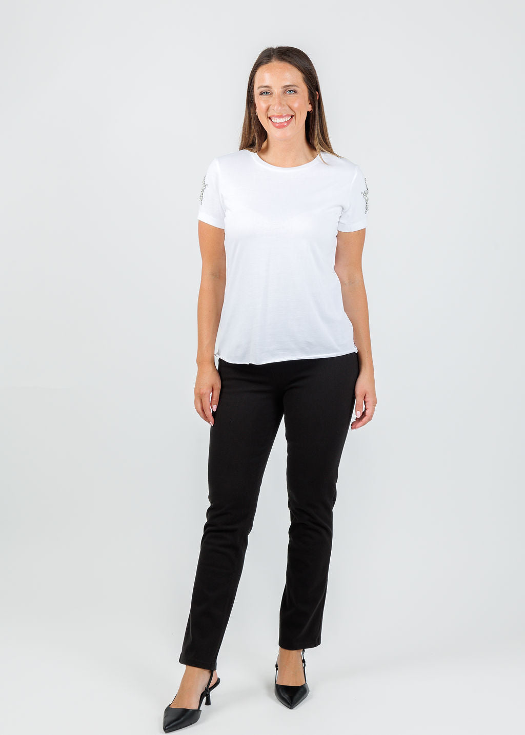 Lysse Spencer Straight Leg Denim - Black