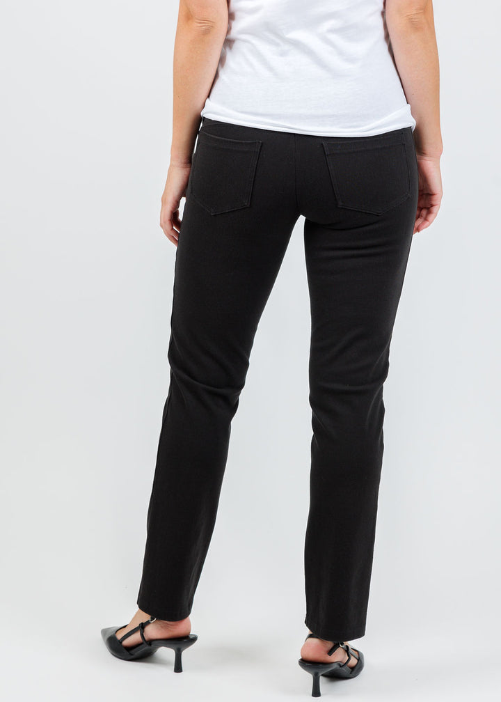 Lysse Spencer Straight Leg Denim - Black
