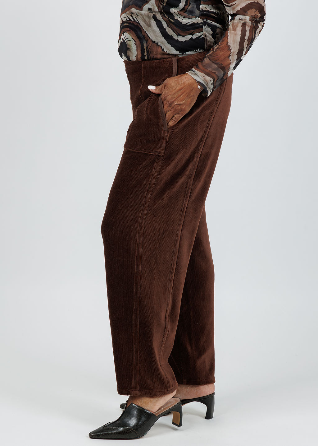 Lysse Tatum St Baby Cord Barrel Pants available at Barbara Kat