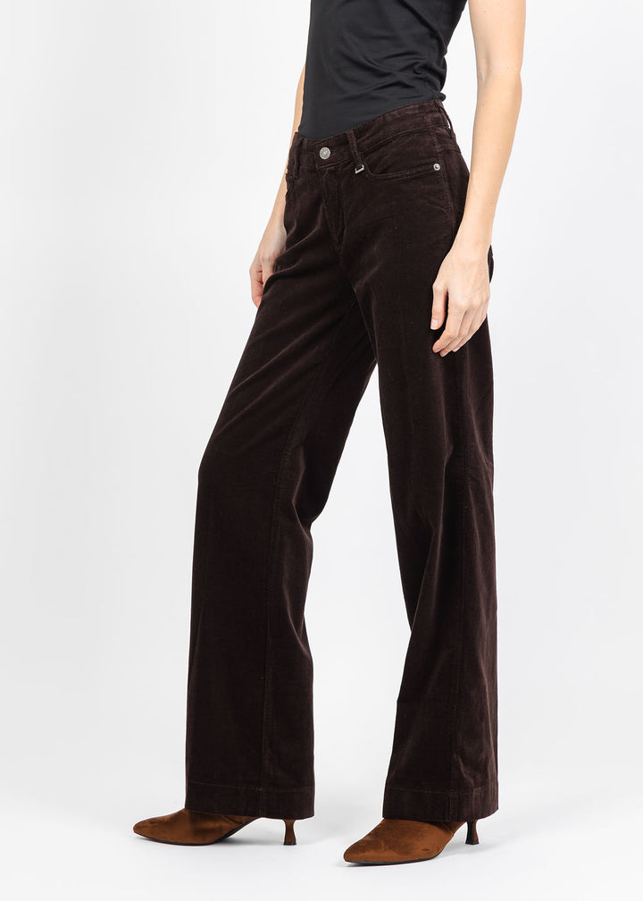 MAC 32" Wide Baby Corduroy Pant in Brown available at Barbara Katz