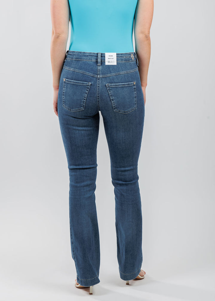 MAC Denim Dream Boot Jeans 32" in Super Vintage Wash available at Barbara Katz