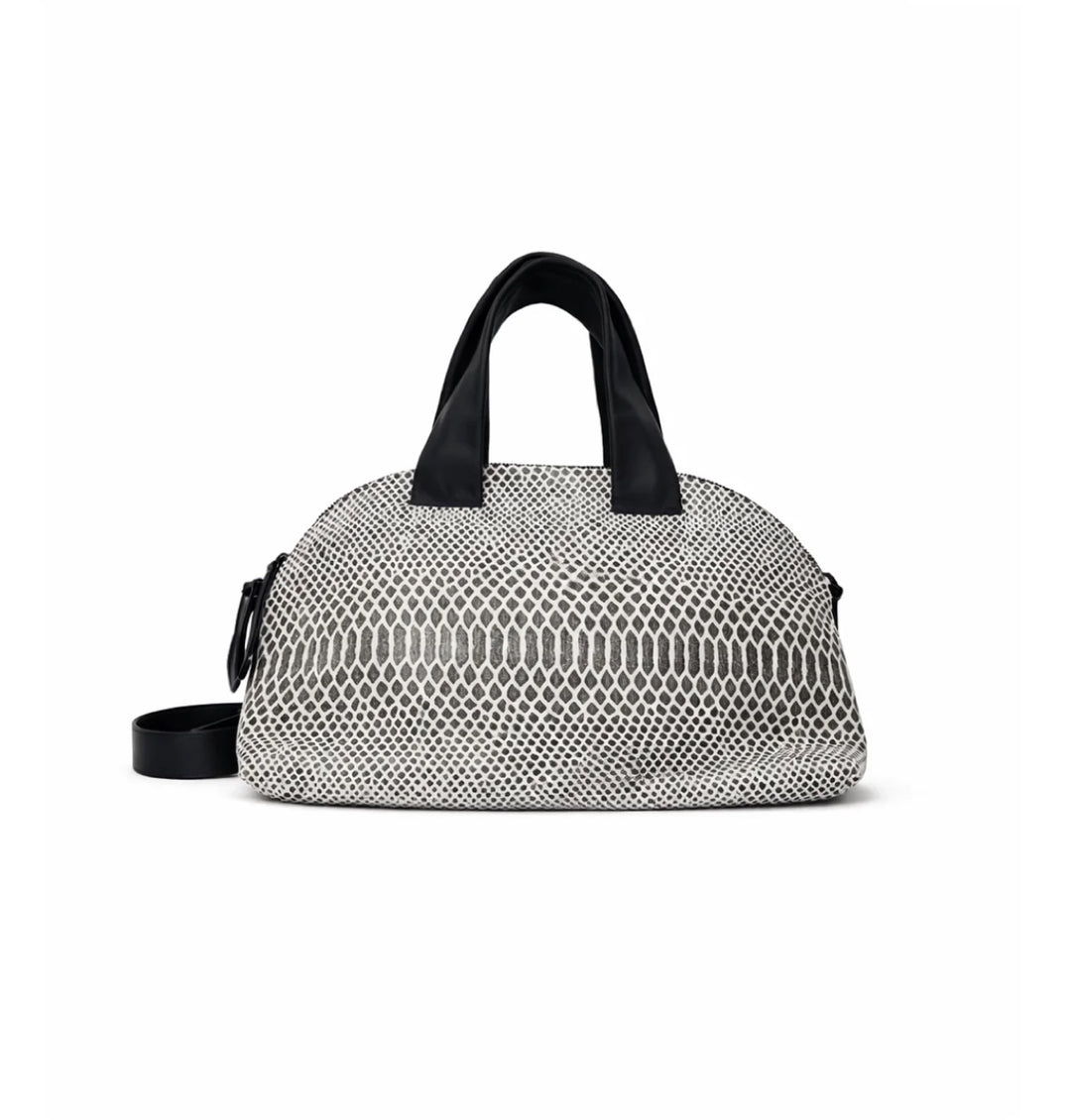 Daniella Lehavi Malika Large Satchel Bag in Cocoa available at Barbara Katz