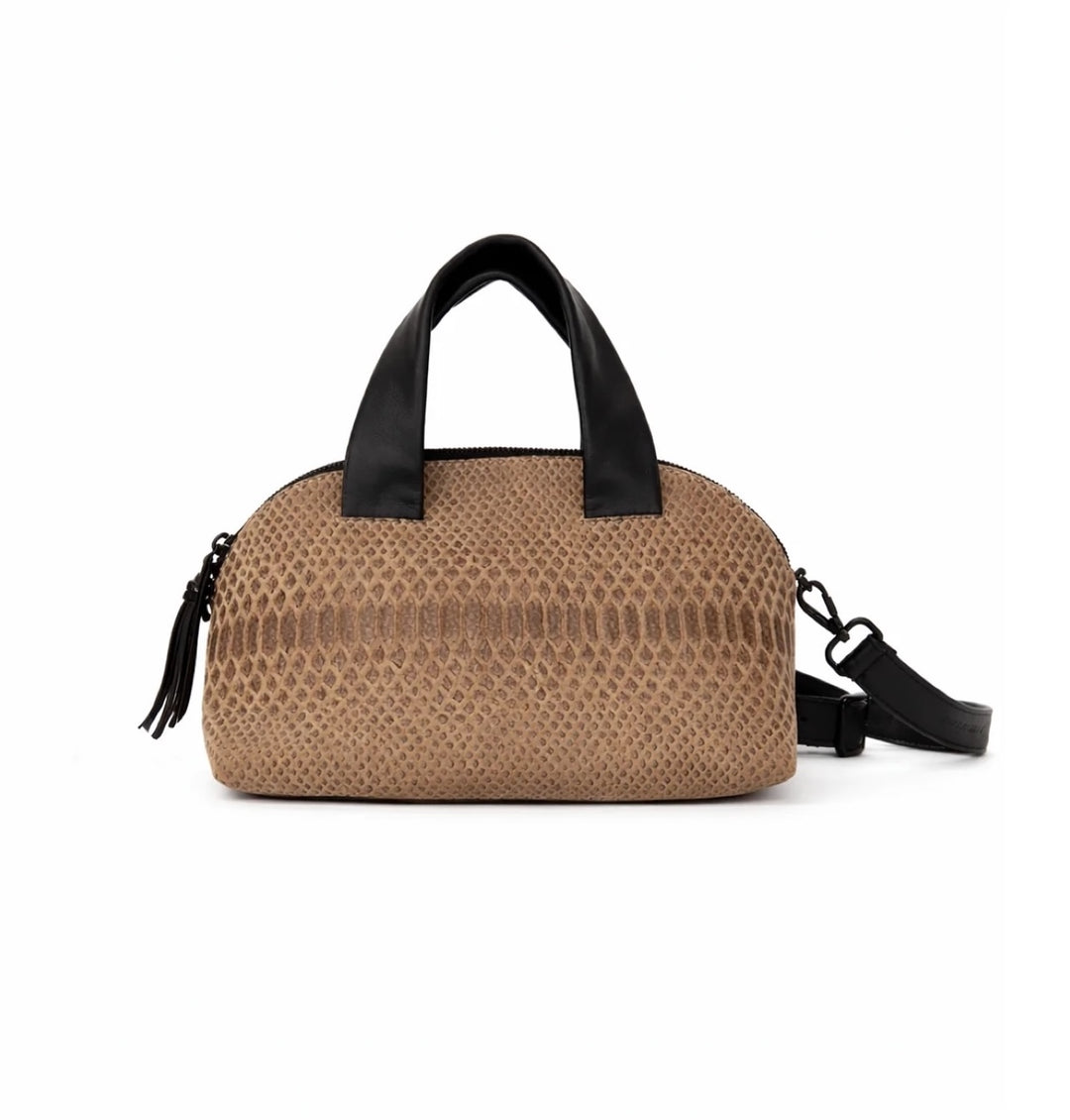 Daniella Lehavi Malika Large Satchel Bag in Latte available at Barbara Katz