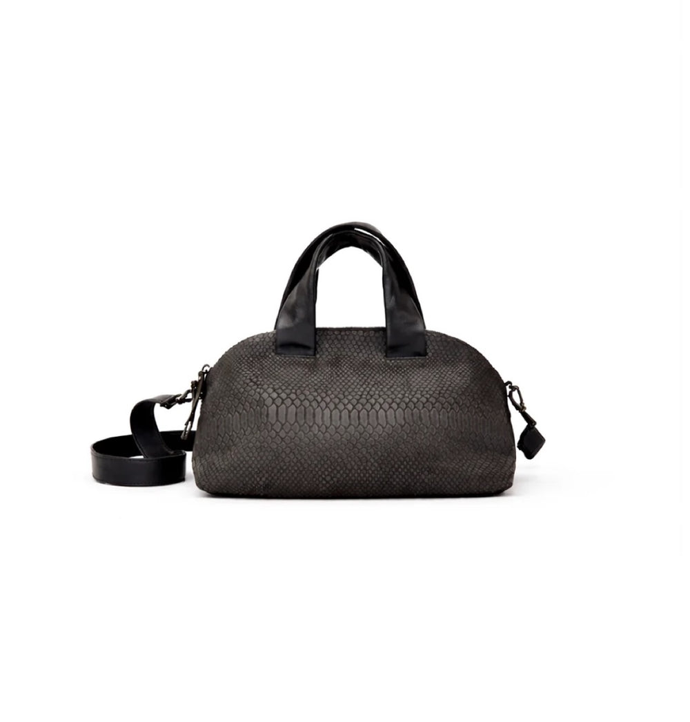 Daniella Lehavi Malika Medium Satchel Bag in Cocoa available at Barbara Katz