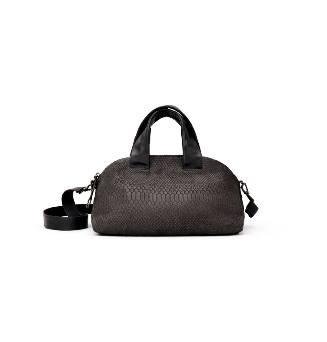 Daniella Lehavi Malika Medium Satchel Bag in Cocoa available at Barbara Katz