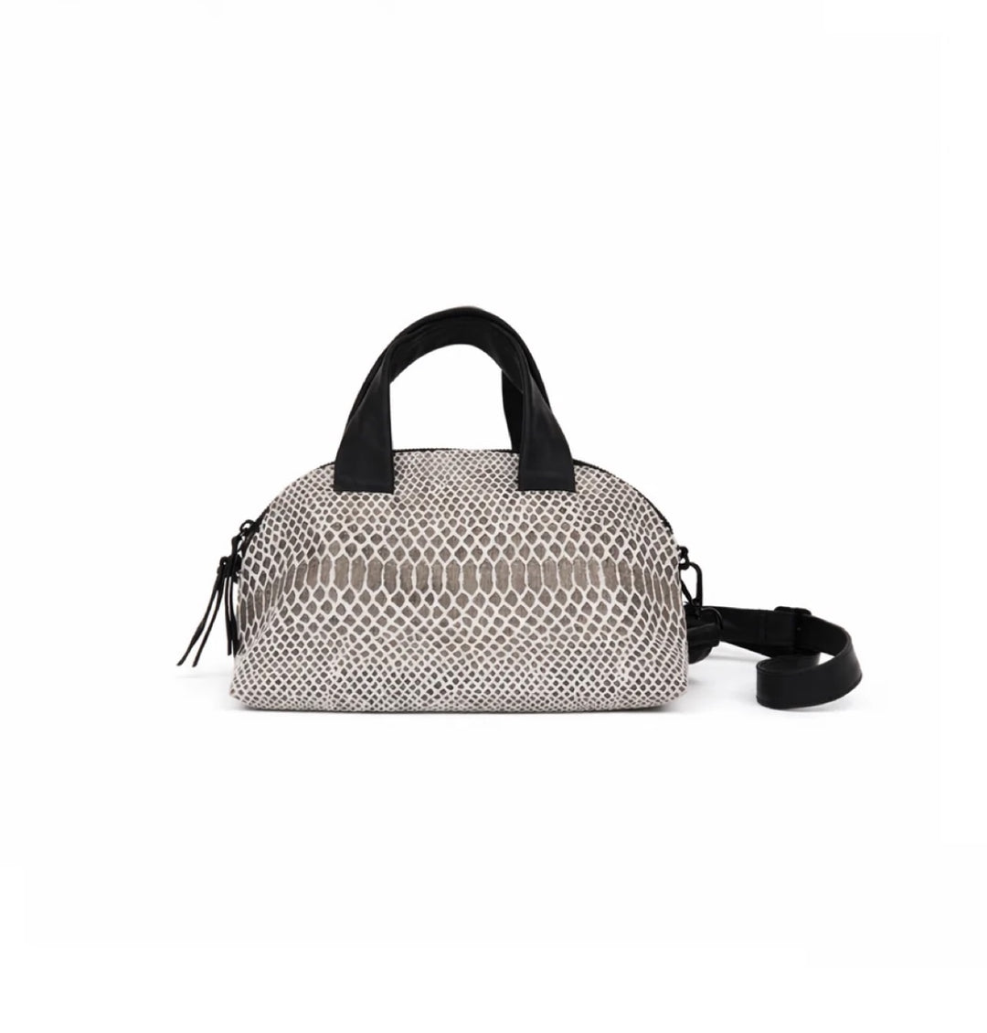 Daniella Lehavi Malika Medium Satchel Bag - Ice available at Barbara Katz