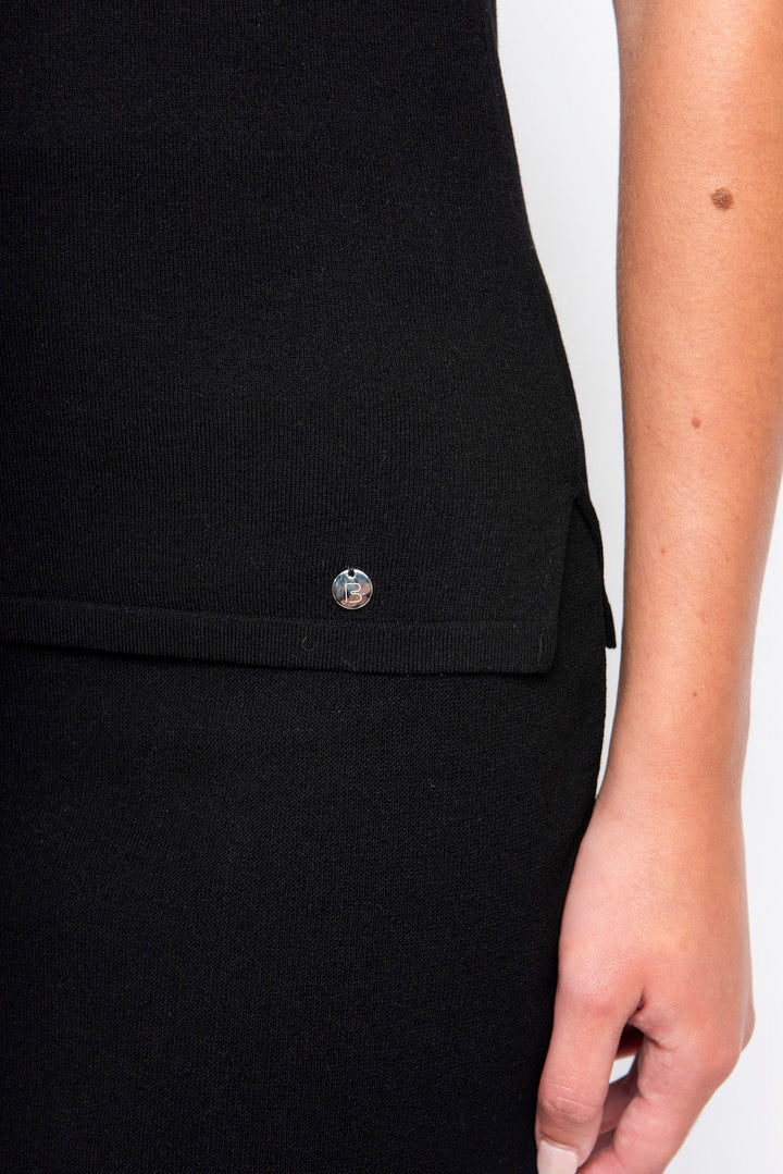 Biana Clara Tank Top in Black available at Barbara Katz