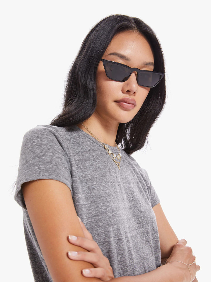 The Lil Goodie Goodie Fitted Tee - Grey