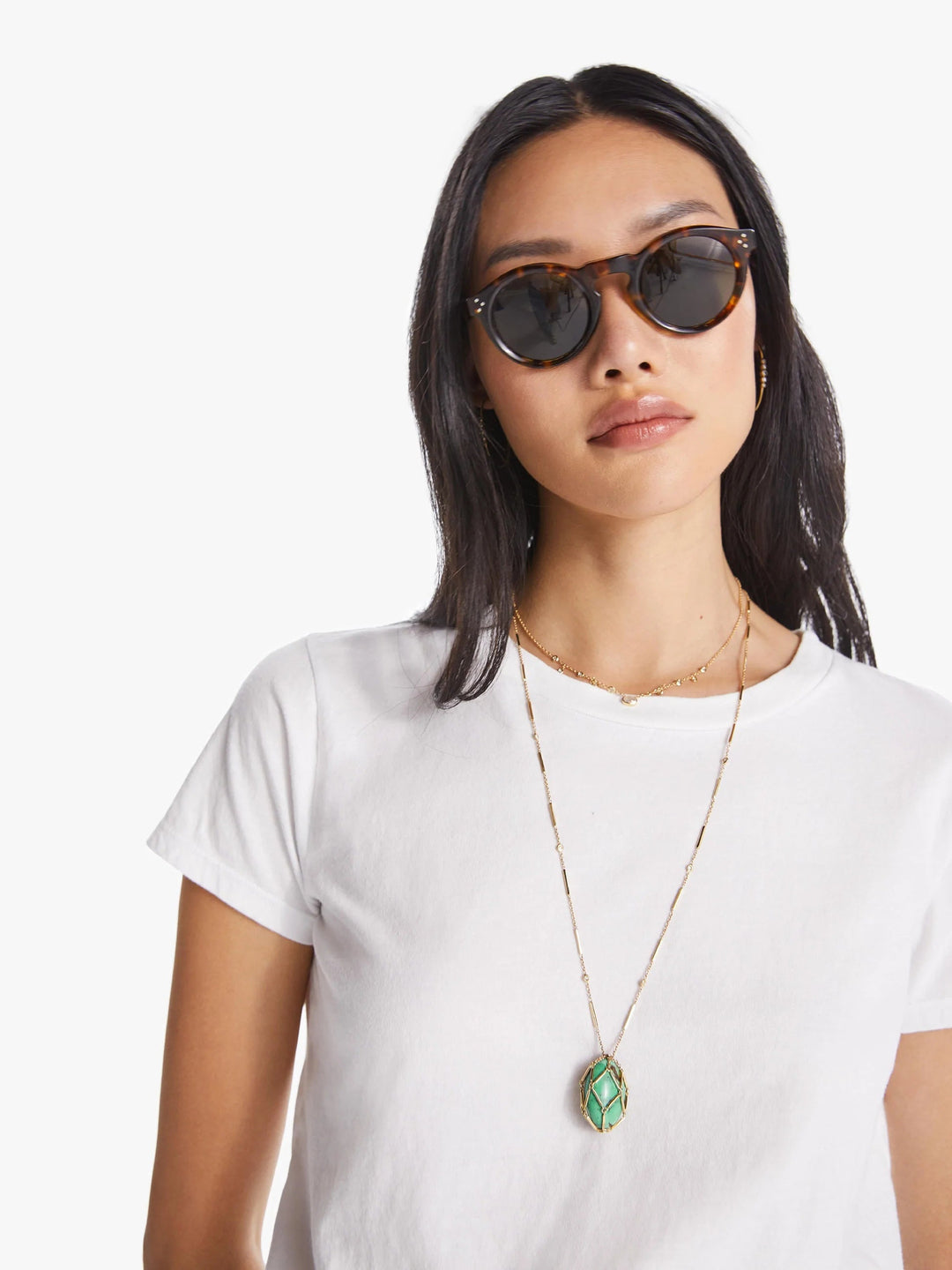 The Lil Goodie Goodie Fitted Tee - White