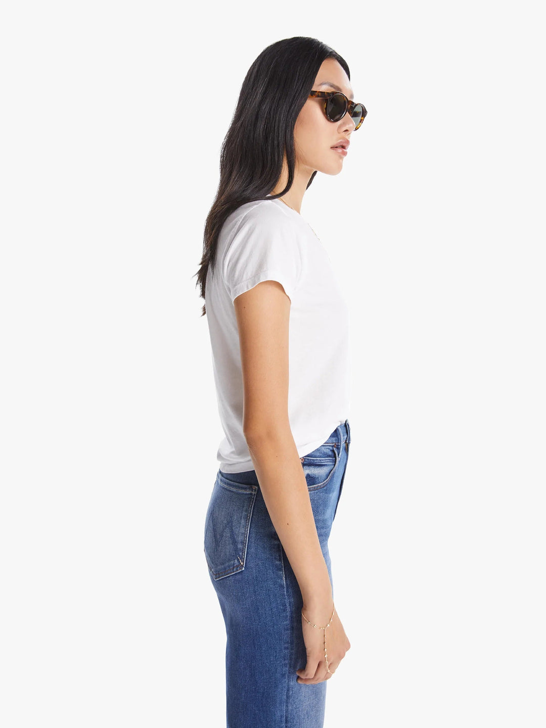 The Lil Goodie Goodie Fitted Tee - White