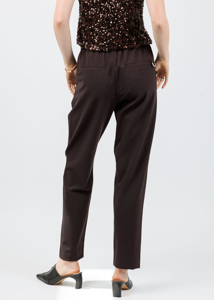 Marella Bruno Pants in Brown available at Barbara Katz