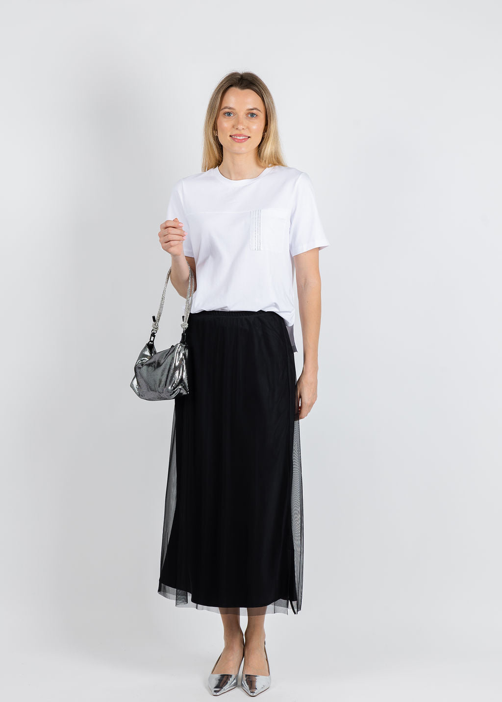 Margittes Melinda Tulle Skirt - Black – Barbara Katz