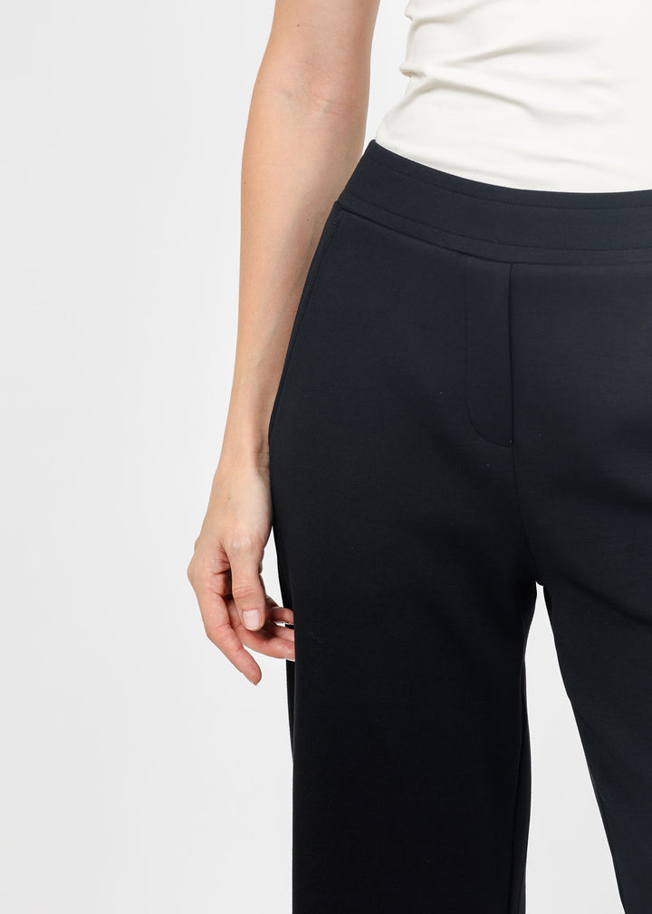 Margittes Nylon Pocket Sweatpant in Black available at Barbara Katz