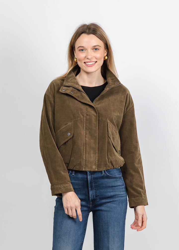 Marrakech Orion Jacket in Canteen available at Barbara Katz