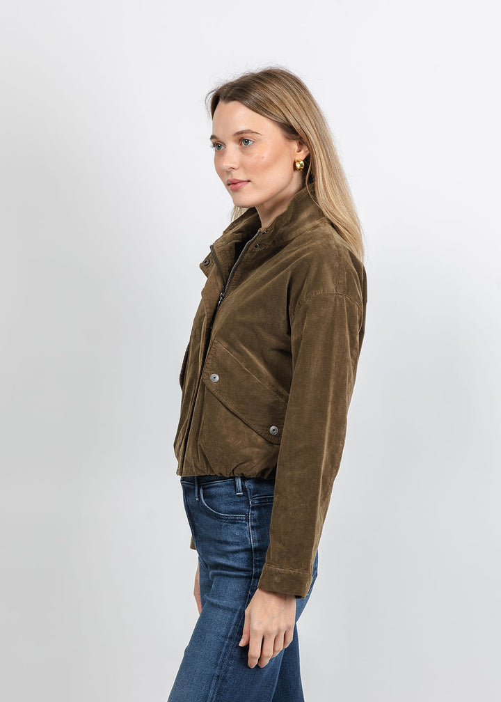 Marrakech Orion Jacket in Canteen available at Barbara Katz