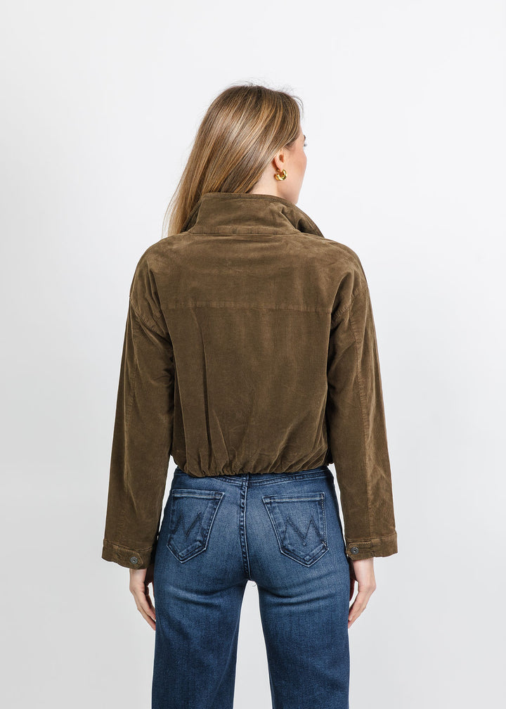 Marrakech Orion Jacket in Canteen available at Barbara Katz