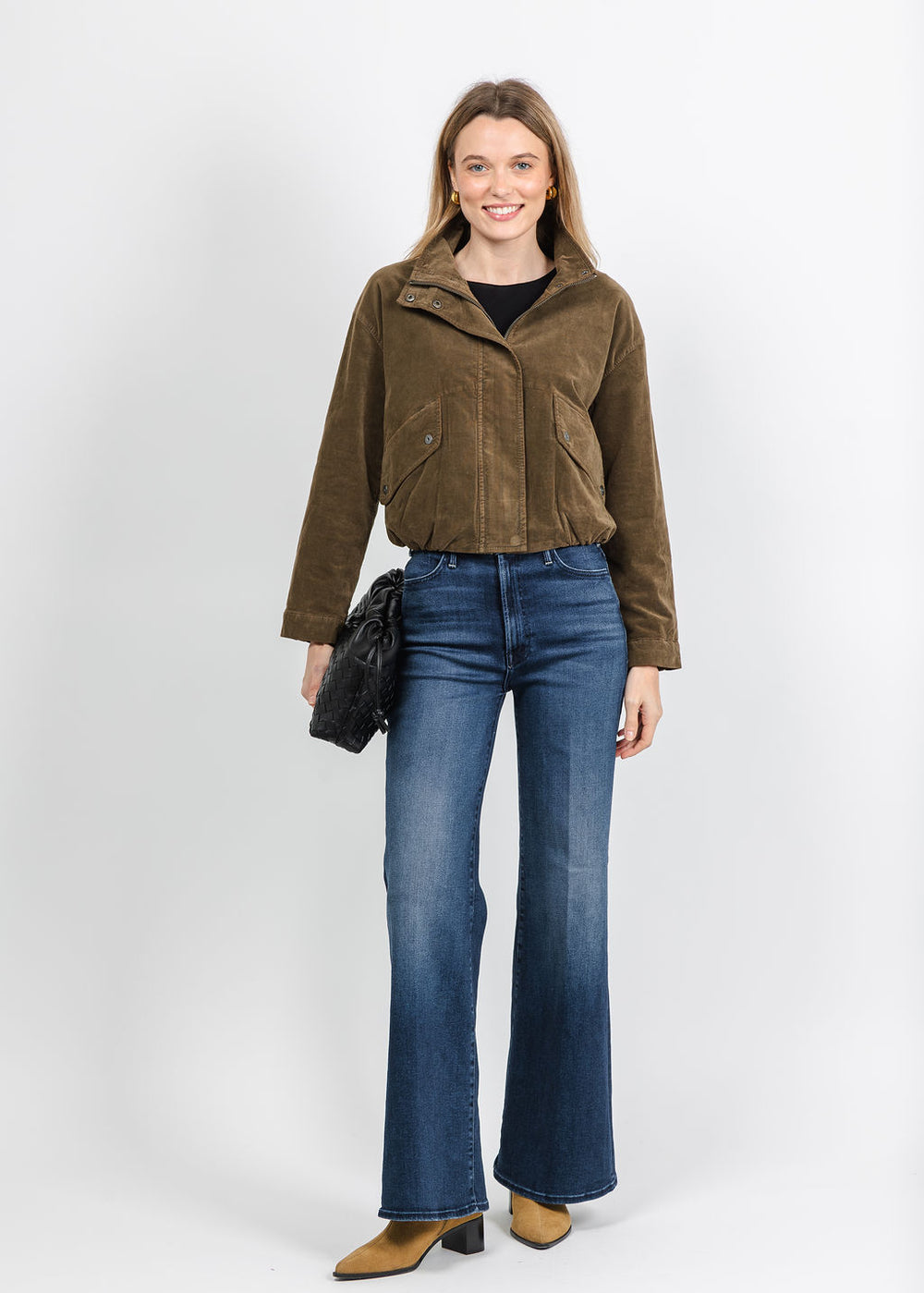Marrakech Orion Jacket in Canteen available at Barbara Katz