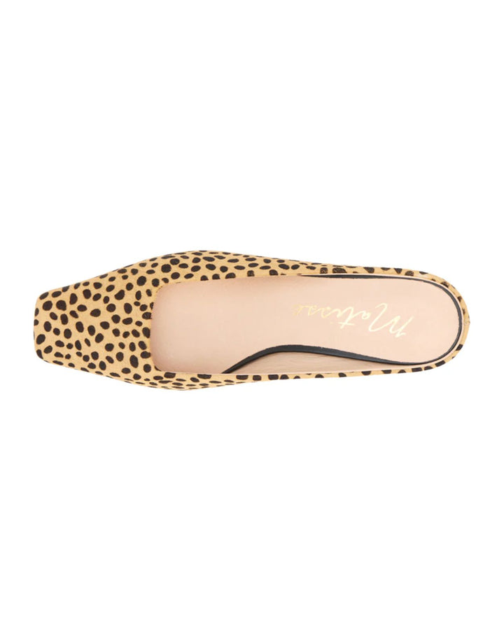Matisse Classy Kitten Heeled Mule in Cheetah print available at Barbara Katz